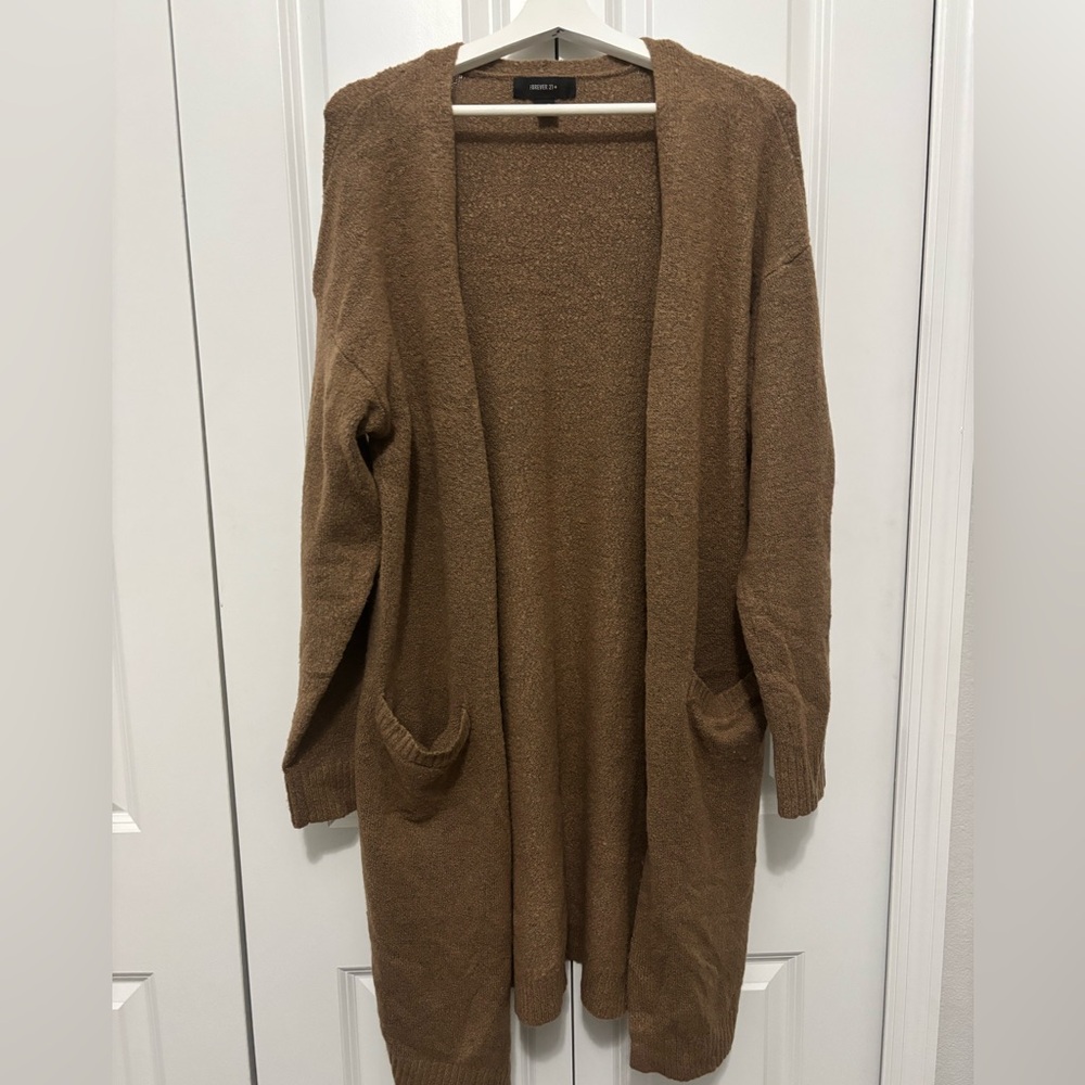 Forever 21 Brown Women's Cardigan